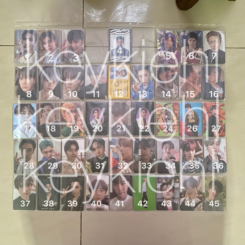 [OFFER] photocard pc jisung jeno haechan renjun winwin jungwoo chenle taeil xiaojun nct dream wayv h