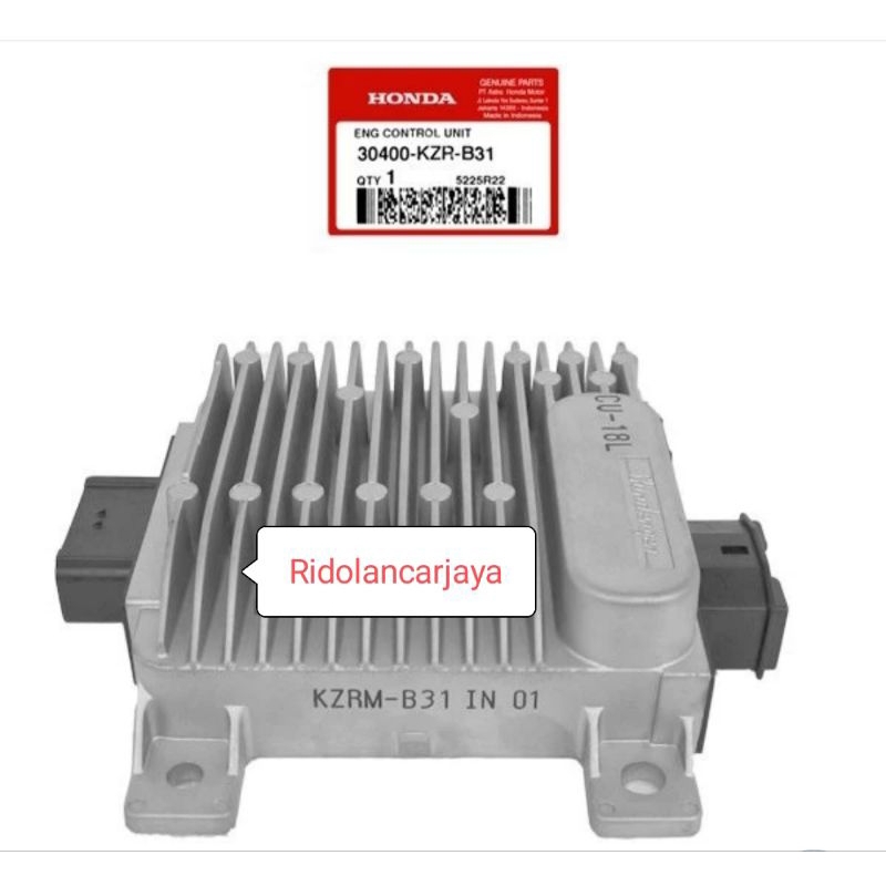 ECU ECM ENGINE CONTROL UNIT VARIO 125 CBS 1SS B31 30400-KZR-B31 ORIGINAL HONDA AHM