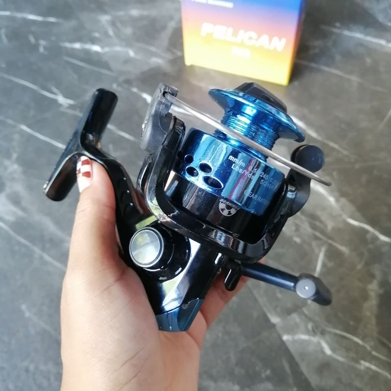 REEL PELICAN 320 PLASTIK KUAT DAN MURAH
