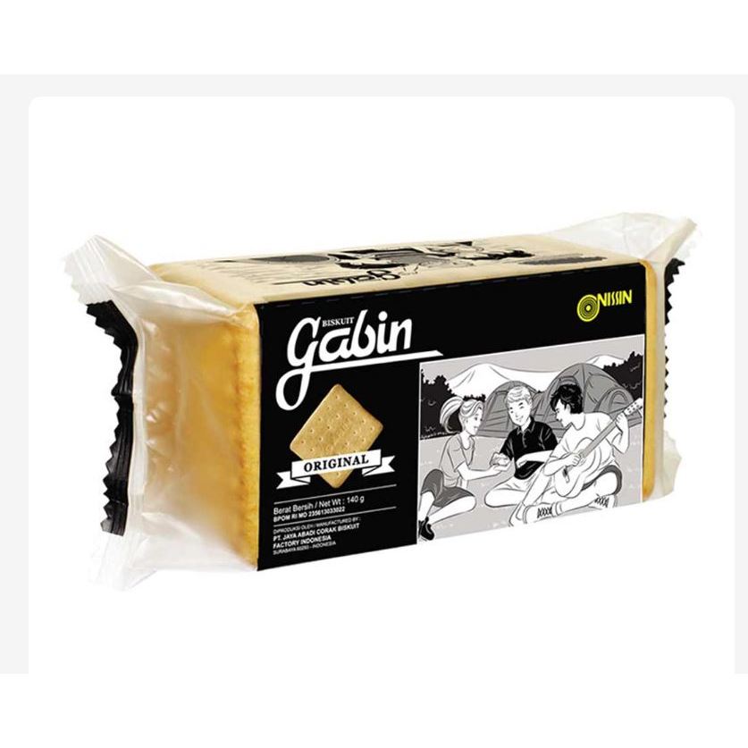 

Nissin Biscuit Gabin rasa original 140 gr