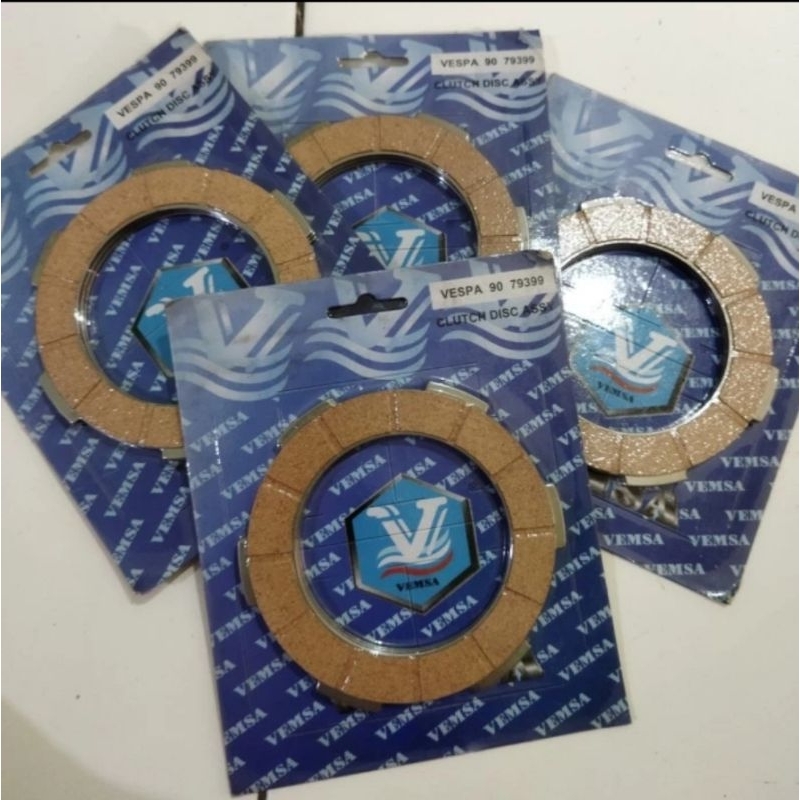 kampas kopling vespa pts