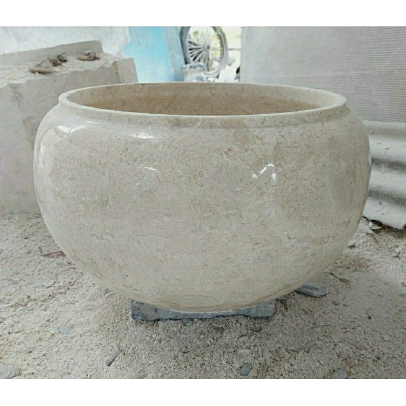 Pot Batu Marmer Jumbo