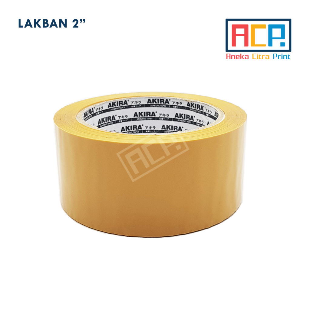

Lakban Besar 2 Inch 90 Yard - Bening Dan Coklat