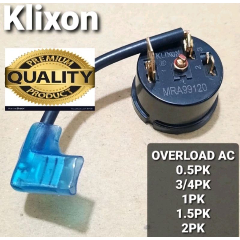overload ac klixon