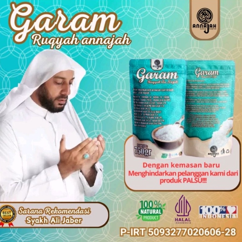 

Terlaris GARAM RUQYAH ANNAJAH 1 ORIGINAL UNTUK TOLAK BALAK PERLINDUNGAN PELARISAN DAN KEBERUNTUNGAN