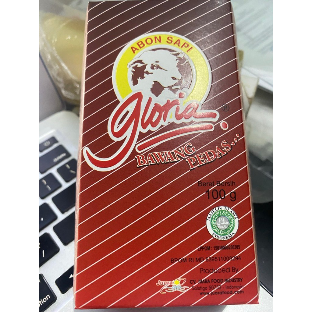 

GLORIA ABON SAPI BAWANG PEDAS 100 GRAM