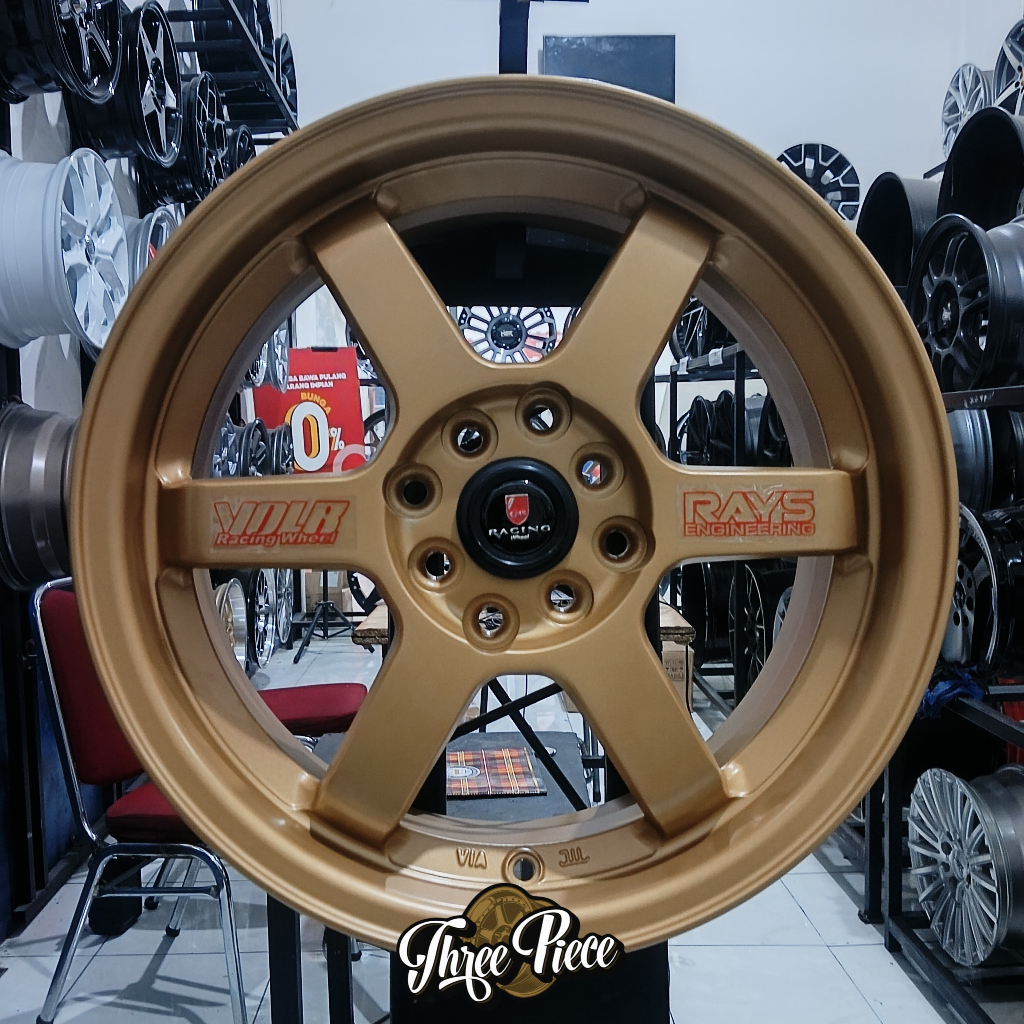 Velg Mobil VOLK RAYS Ring 16  untuk Calya Sigra Brio LGX Veloz Xenia Mirage Dll