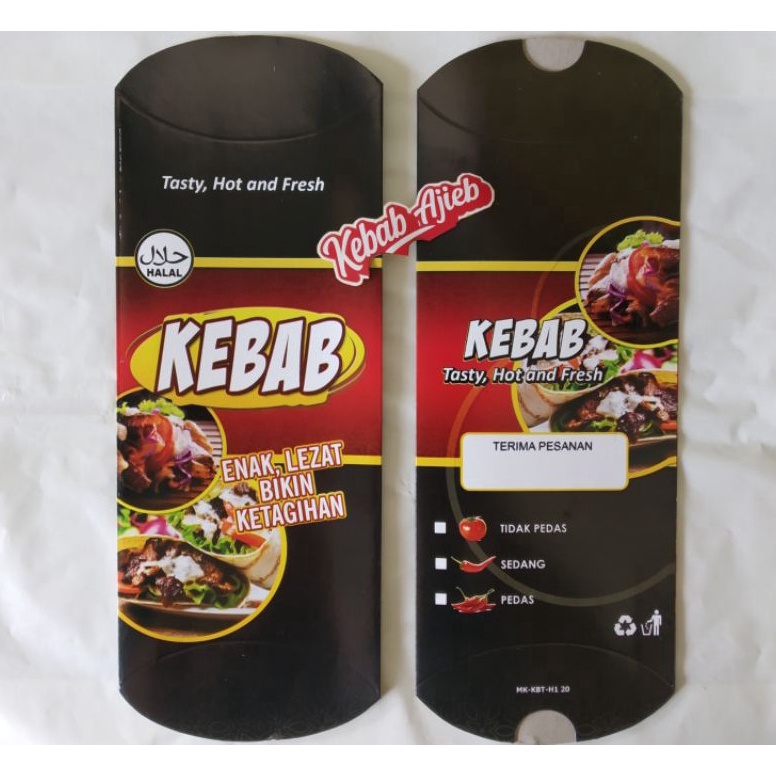

Termurah Dus Kemasan Kebab Kecil 5pcs Bahan Karton