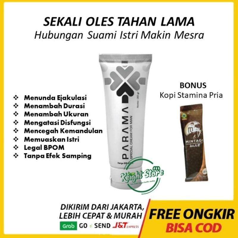 Parama Cream Obat Kuat Oles Pria Tahan lama Sex 02 Series
