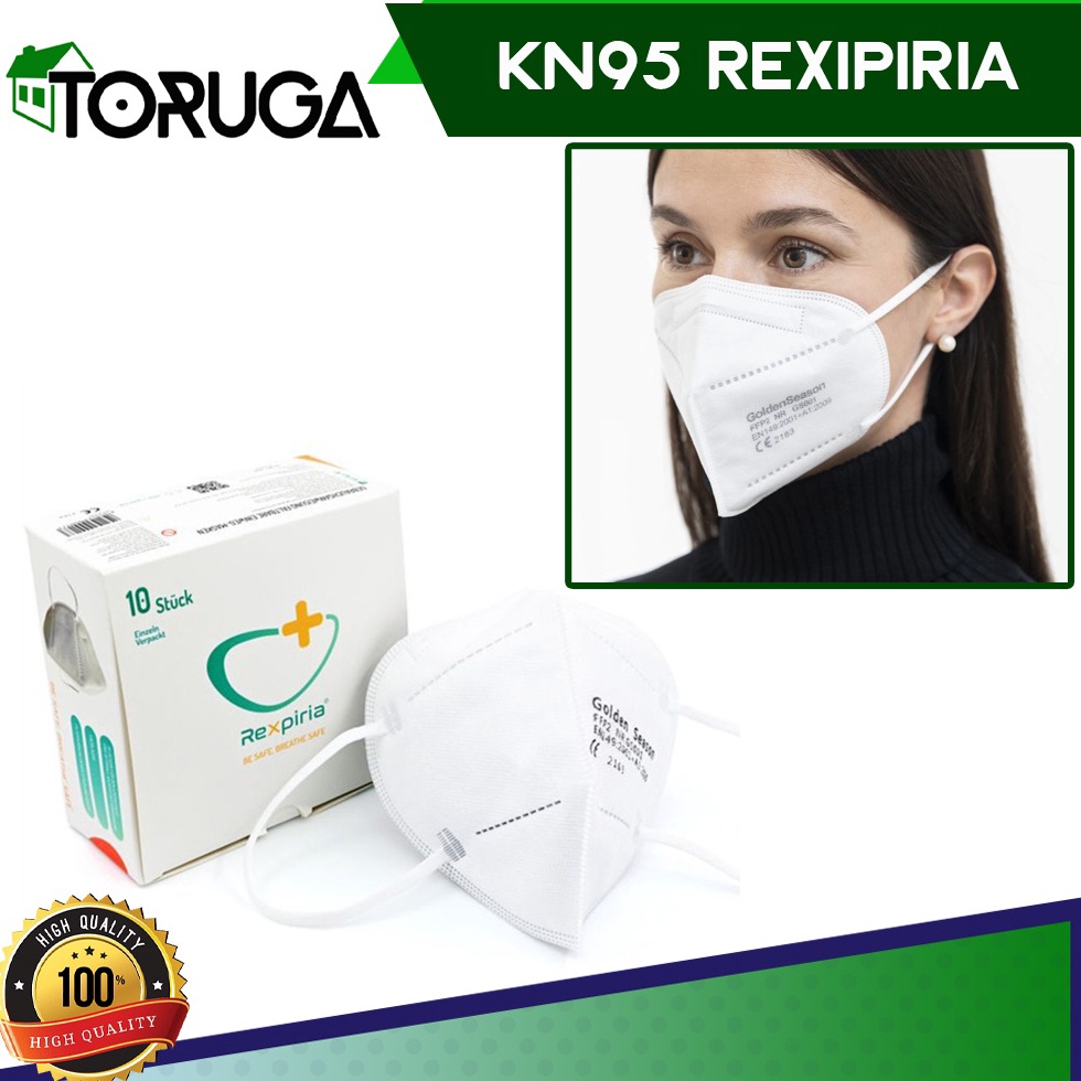 DISKON Masker KN95 FFP2 Rexpiria Masker 4ply  Packing Steril Murah isi 1 Murah berkualitas