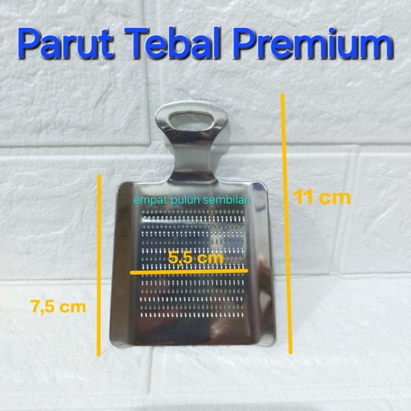 Parut Kunir / Parut Stain Less / Parut Mini / Parut Jahe / Parutan Bumbu Mini / Parut Kelapa