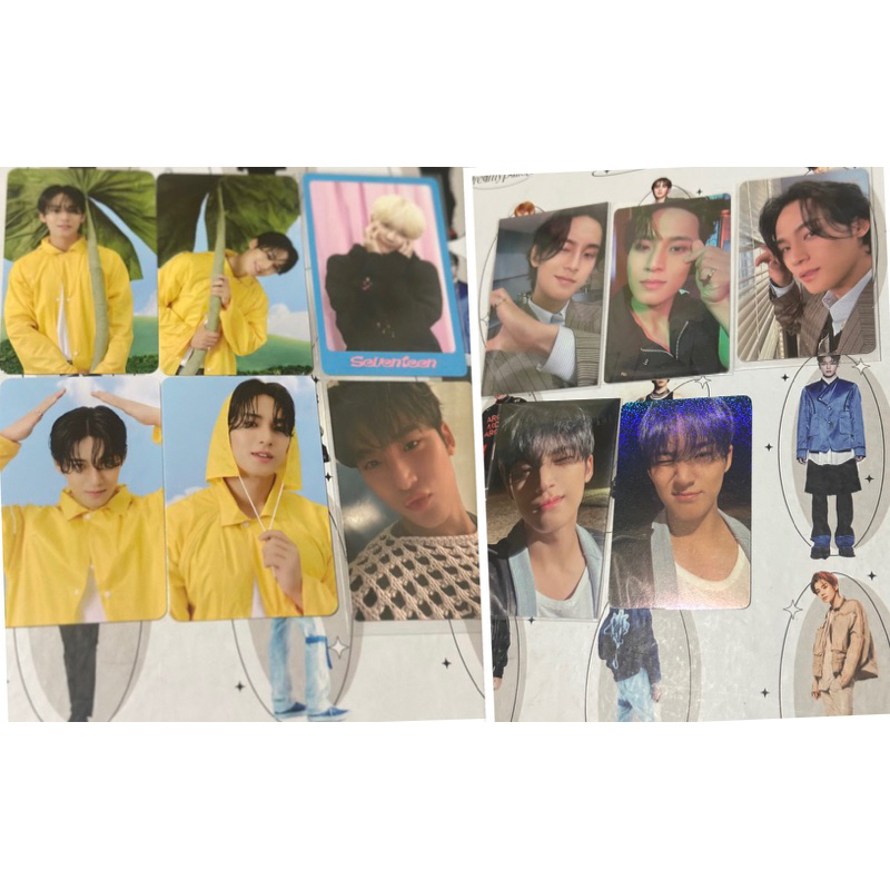 POB MINGYU SEVENTEEN POUTING , PC SEVENTEEN JEONGHAN DICON (harap baca deskripsi)