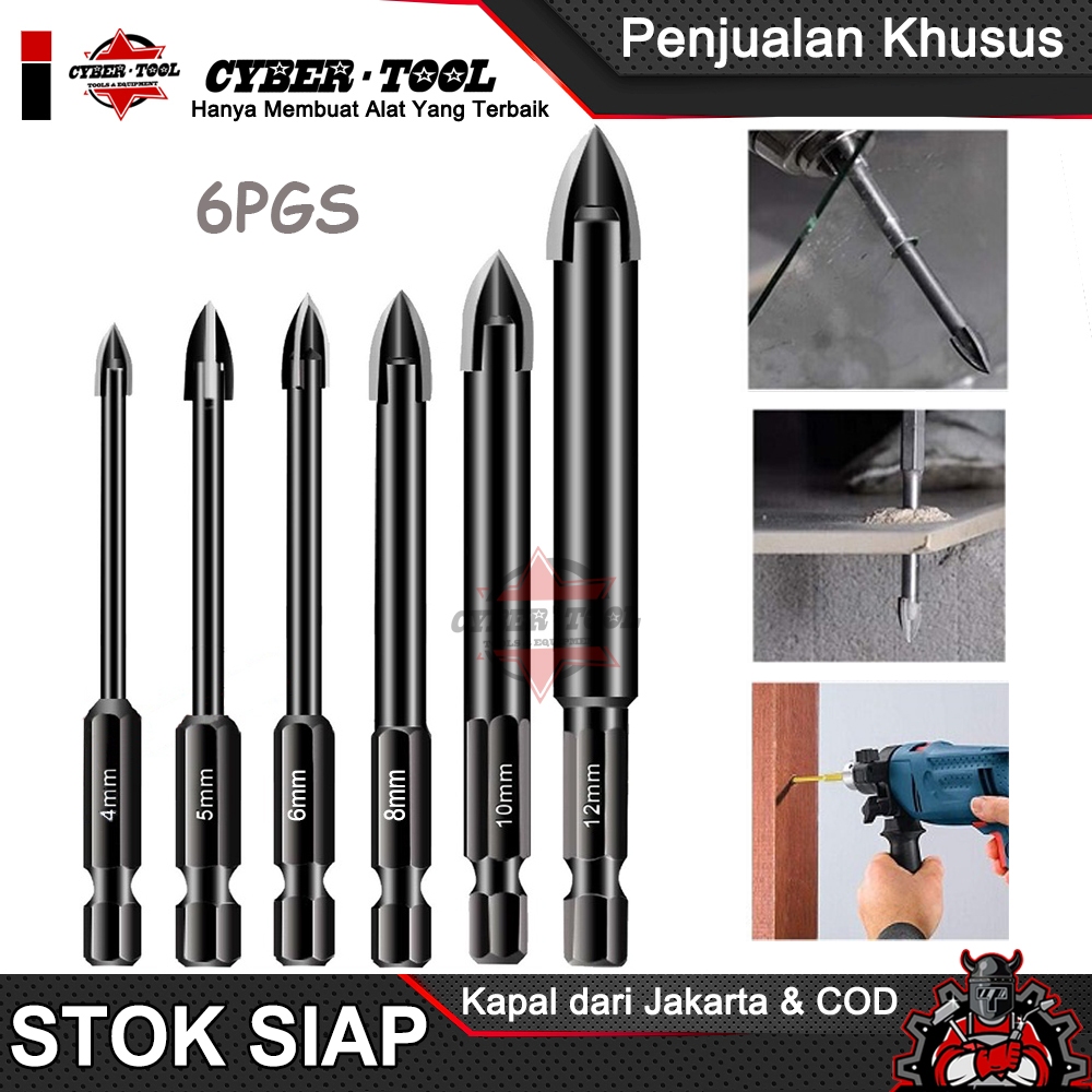 Mata Bor Segitiga Multifungsi, Kaca Keramik Vitrified Bata Dinding Ubin Penuh Dinding Batu Bata Kayu