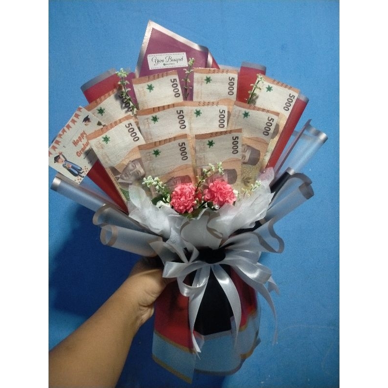 bouquet uang 100rb