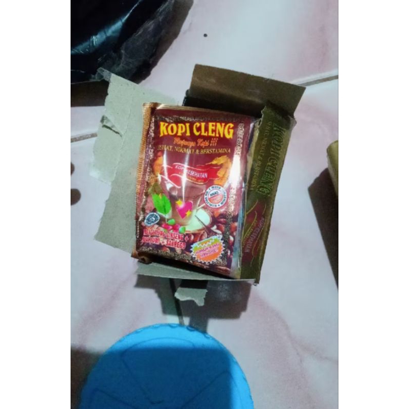 

clean 1 box original kopi instan