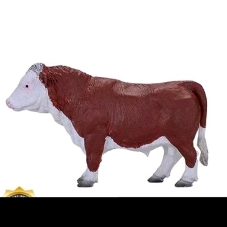 MOJO FIGURE HEREFORD BULL 81073 [ORIGINAL MOJO]
