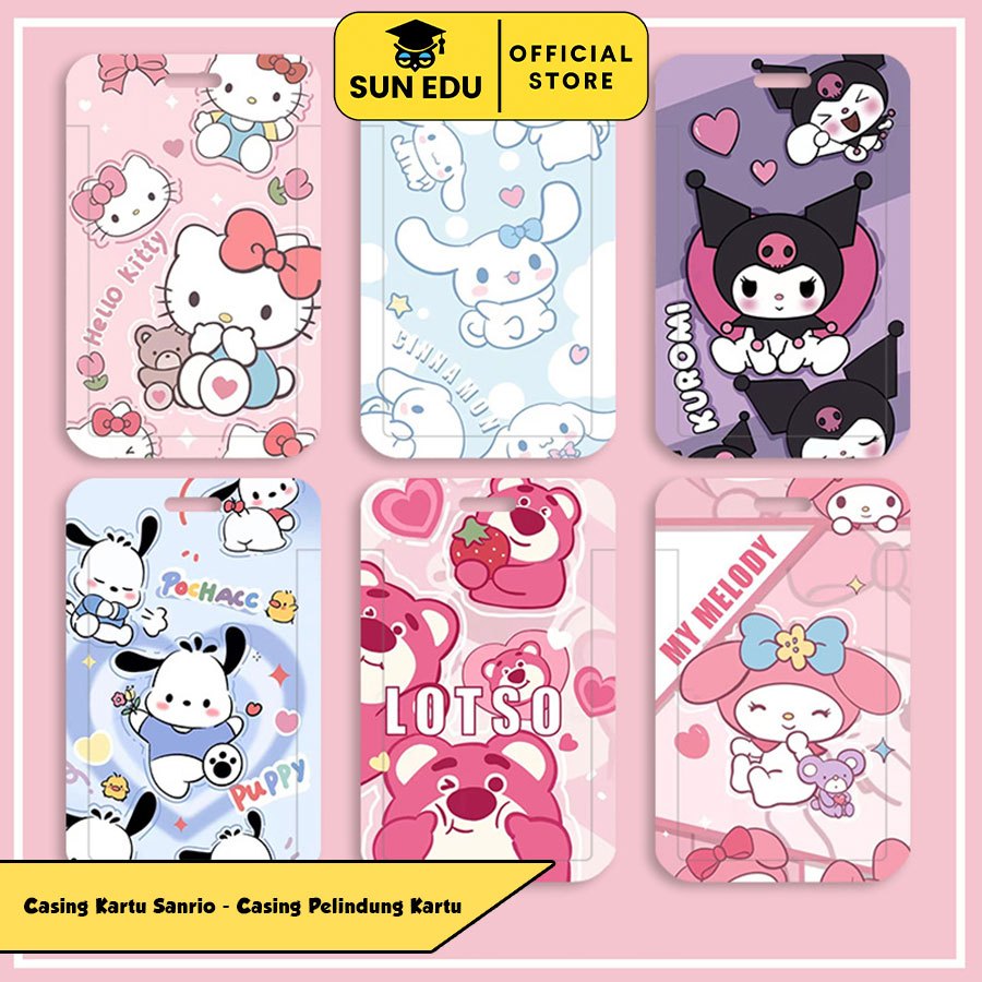 

Name Tag ID Card Holder Sanrio/ Gantungan Kartu Nama / Tali ID Card / Tempat Kartu ID Card holder