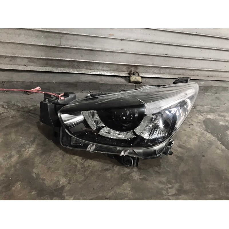 headlamp lampu depan mazda 2 skyactive 2015-2019 lensa 2