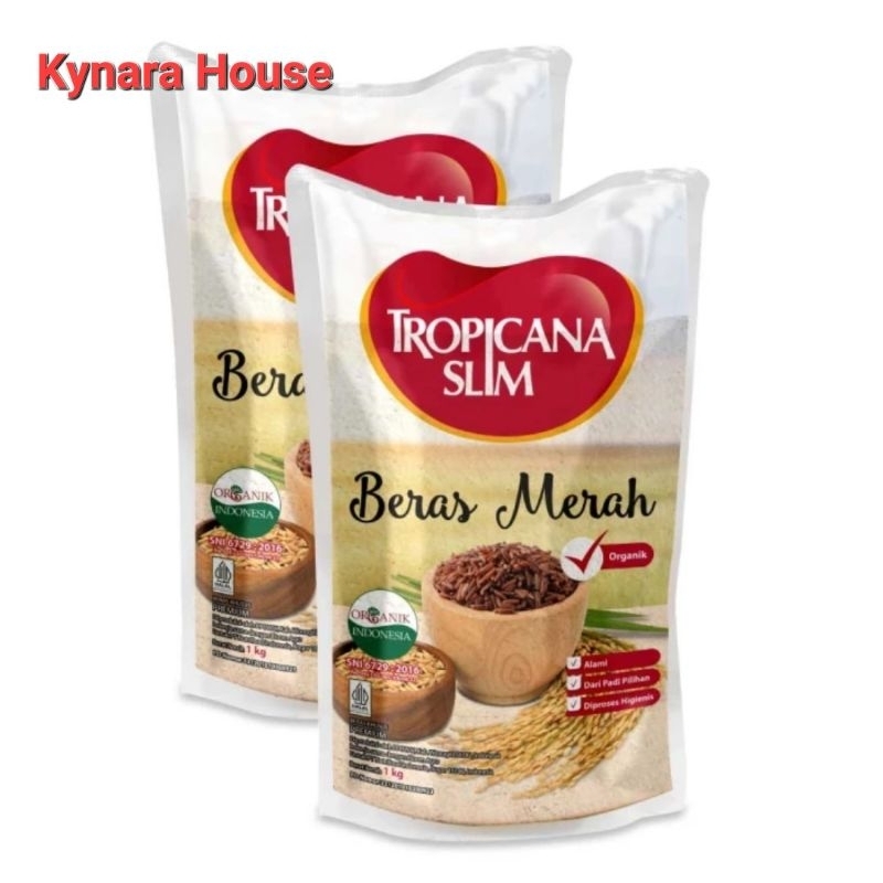 

Tropicana Slim Beras Merah Organik 1kg
