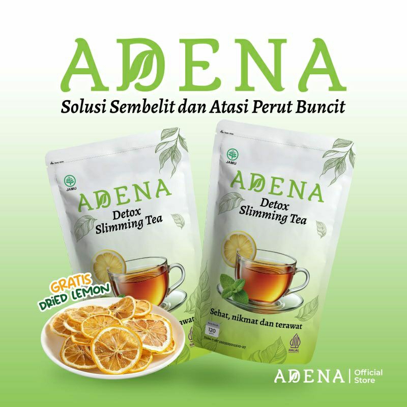 

PROMO!!ADENA Detox Slimming Tea Solusi Sembelit Membantu Melancarkan BAB Aman