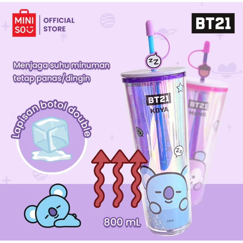 x Collection TUMBLR Cangkir Plastik Cangkir Jerami Dengan Penutup Cangkir Kopi Berkapasitas Besar