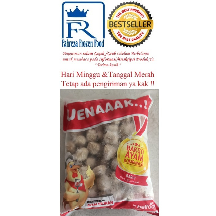 

Belfoods Uenak Bakso Ayam Mini ( Kerikil ) 500 Gram Harga Promo