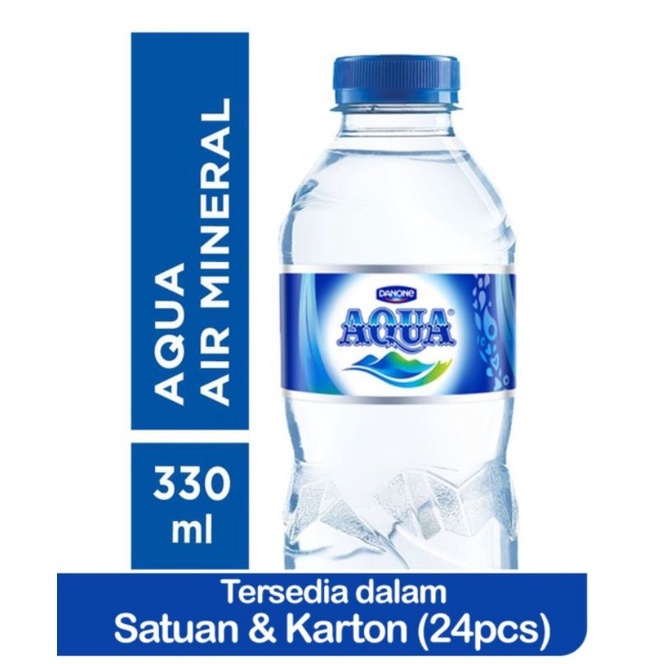 

ECERAN- Harga per botol! Aqua Air Minum dalam kemasan / air mineral