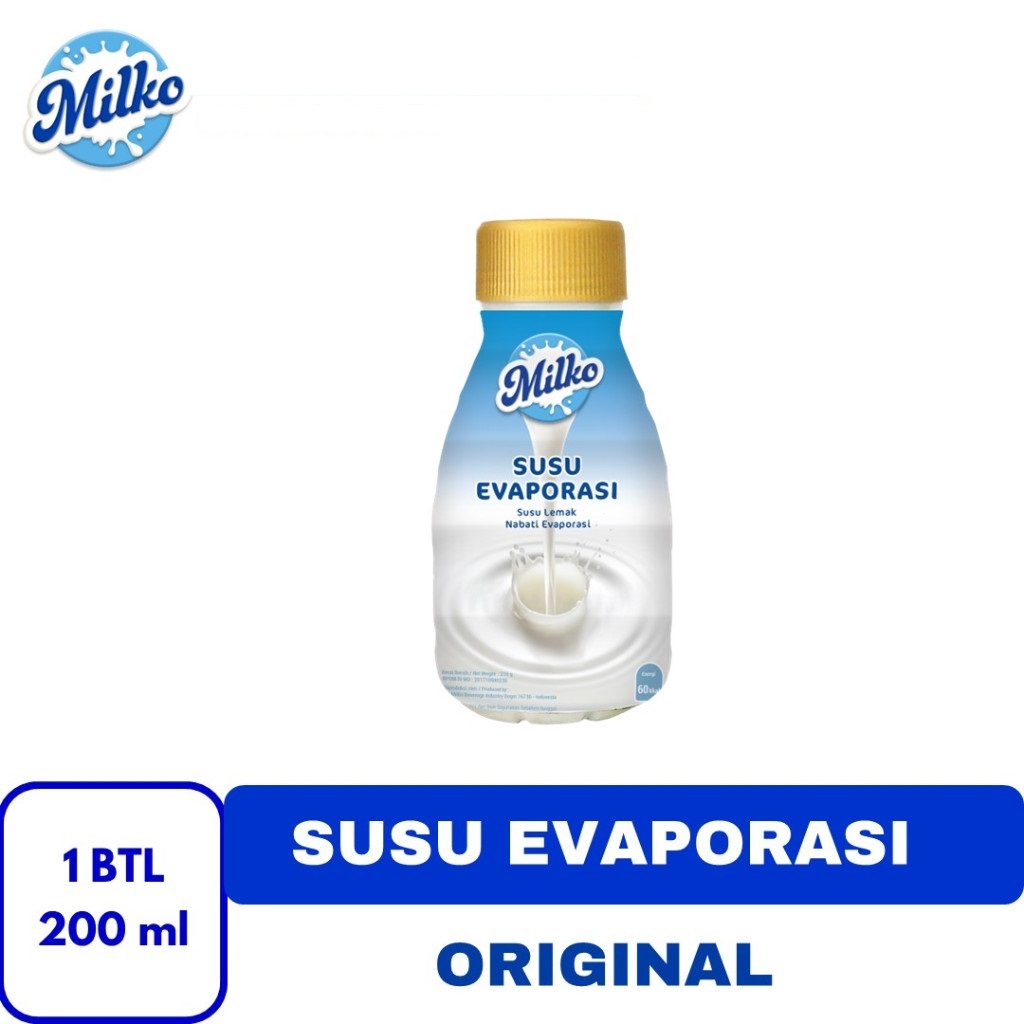 

Milko Susu Evaporasi Original 200ml