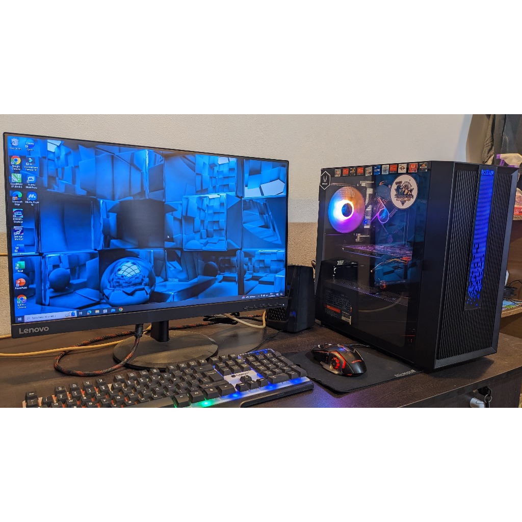 PC GAMING I5 6400 RAM 16GB DDR4 MONITOR 24 INCH