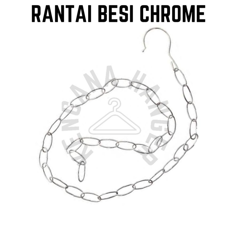 Hanger Rantai Besi | Gantungan Rantai Besi Gantungan Besi Hanger Rantai Besi Distro Display