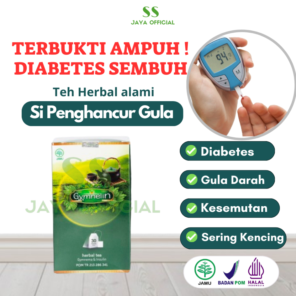 GYMNELIN Teh Herbal Untuk Diabetes 100% Original | obat diabetes - gula darah tinggi