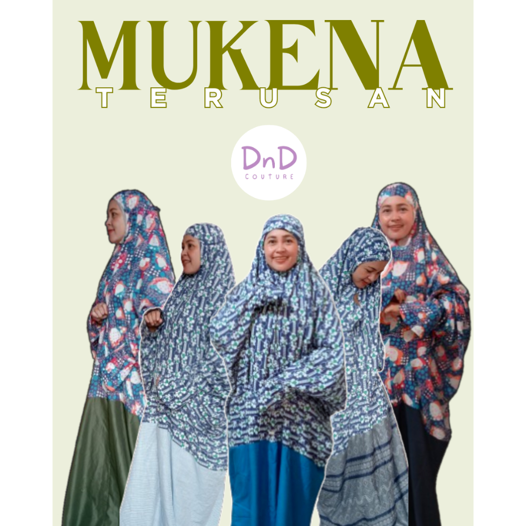 Mukena Terusan DND Couture