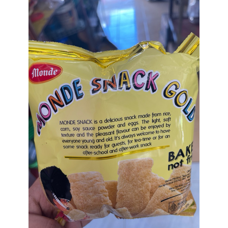 

monde snack gold / monde 27g