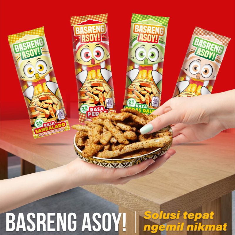 

Paket Basreng Asoy 4 Varian