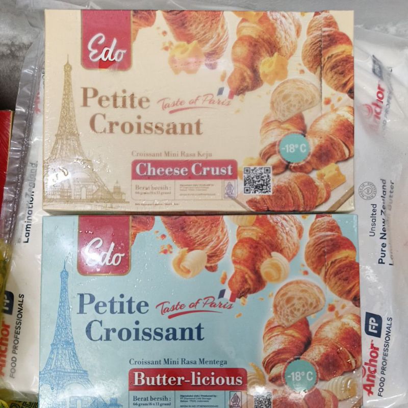 

Petite Croissant 6 pcs 66 gr