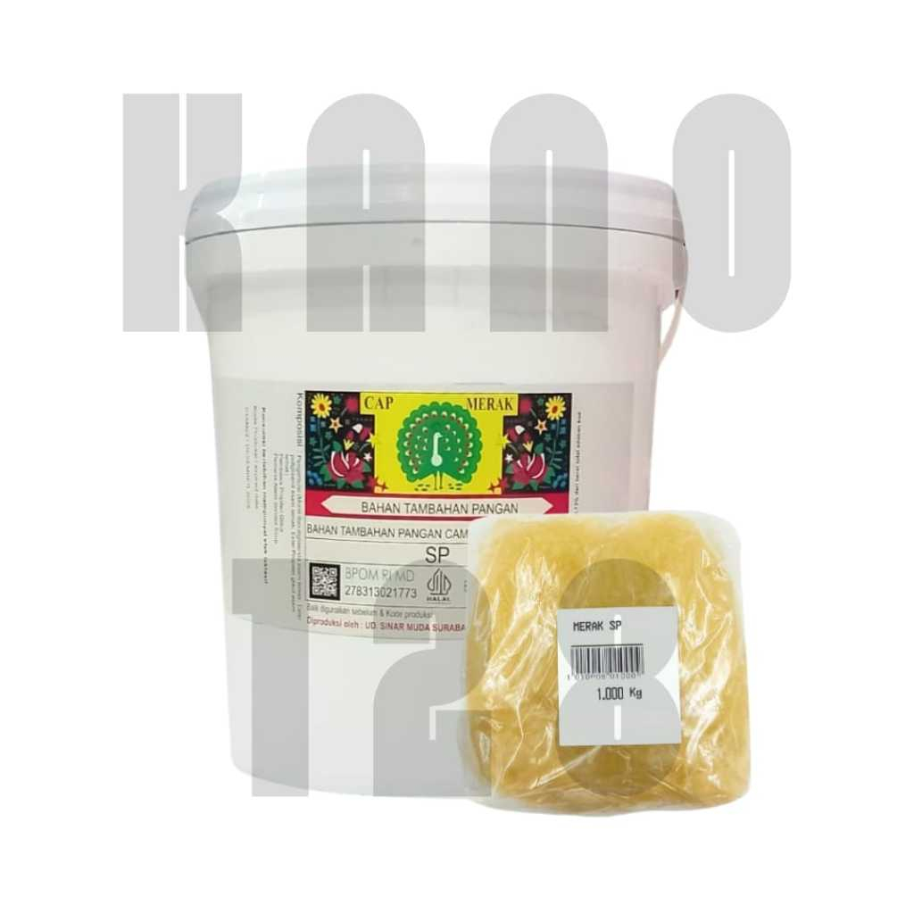 

PENGEMULSI KUE SP CAP MERAK KEMASAN CURAH 1 KG