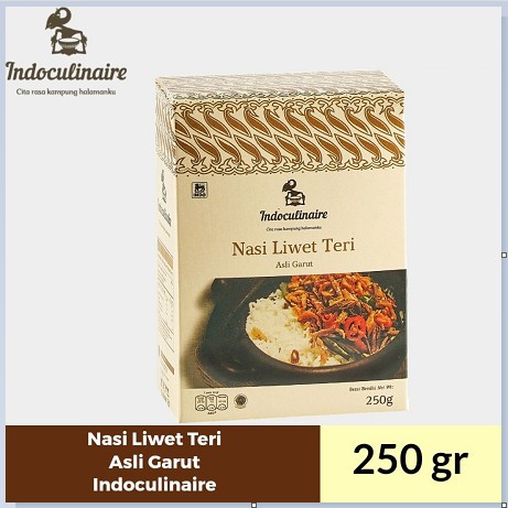 

Indoculinaire Nasi Liwet Teri 250 Gr Box