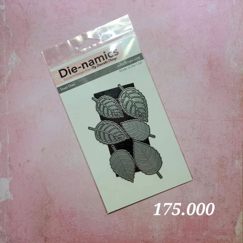 

METAL CUTTING DIES CETAKAN POTONG KERTAS MFT MY FAVORITE THINGS DAUN