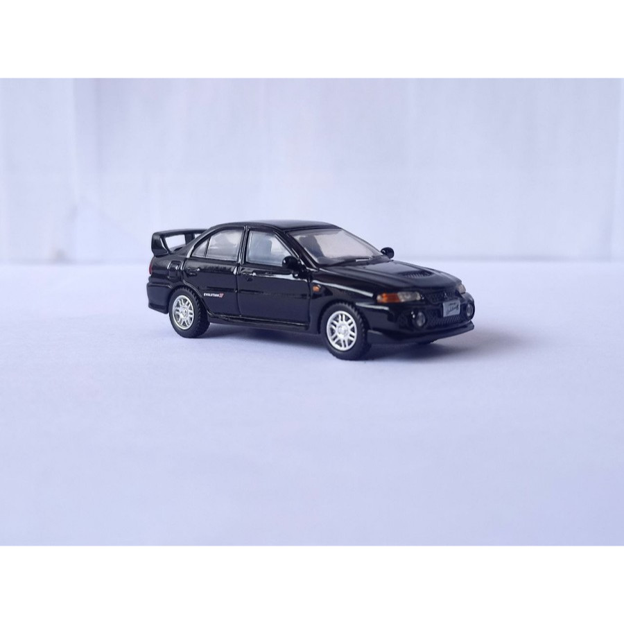 Diecast Mobil Lancer Evolution IV hitam miniatur mobil sport murah