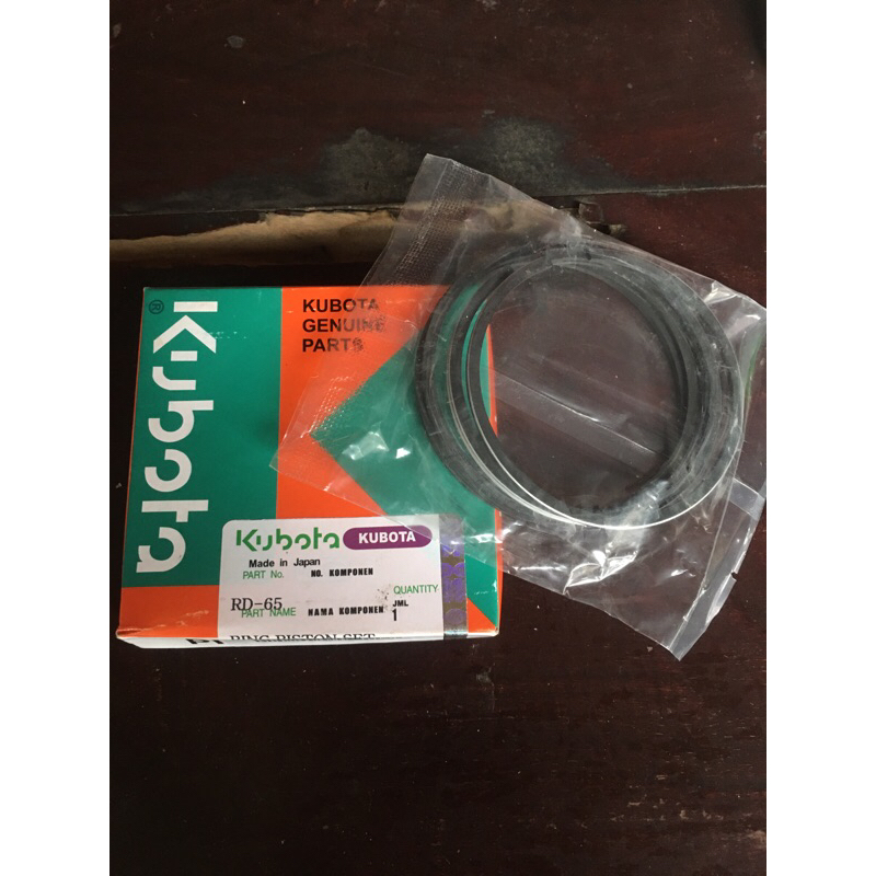 Ring set piston seker seher kubota RD 65