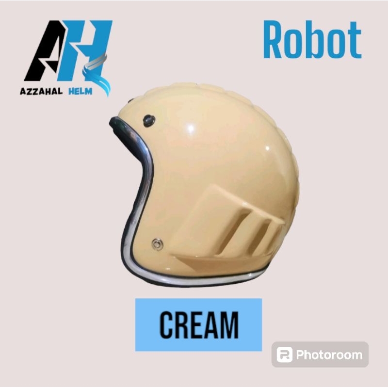Helm Robot Jadul Retro