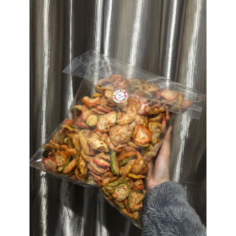

Kerupuk Seblak Bantet Pedas Gurih 500g