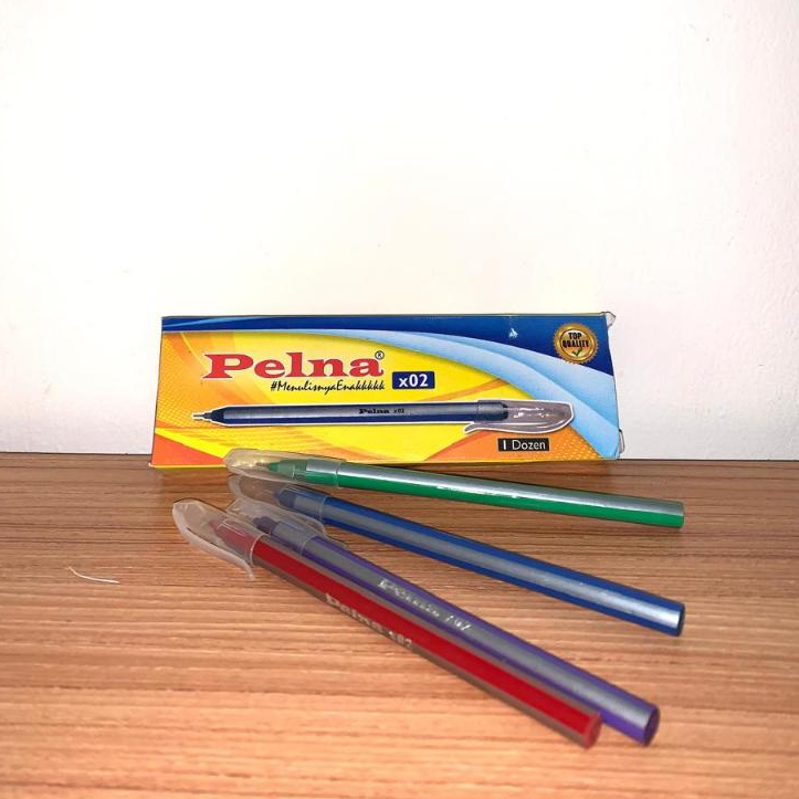 

Pulpen Pelna x02 Hitam // Pulpen Hitam 0.6mm
