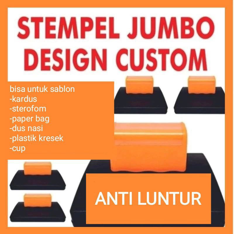 

stempel sablon plastik, setorefom, gula, beras, tepung, kopi dan kardus super jumbo serbaguna