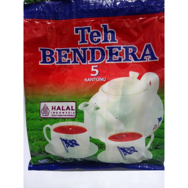 

TEH CELUP BENDERA 1 RENCENG ISI 10 SACHET