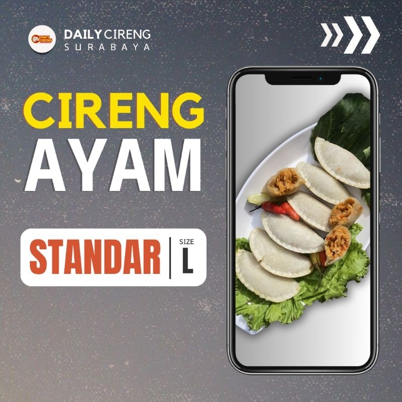 

DAILY CIRENG - Cireng isi Ayam Suwir Pedas (SIZE L)