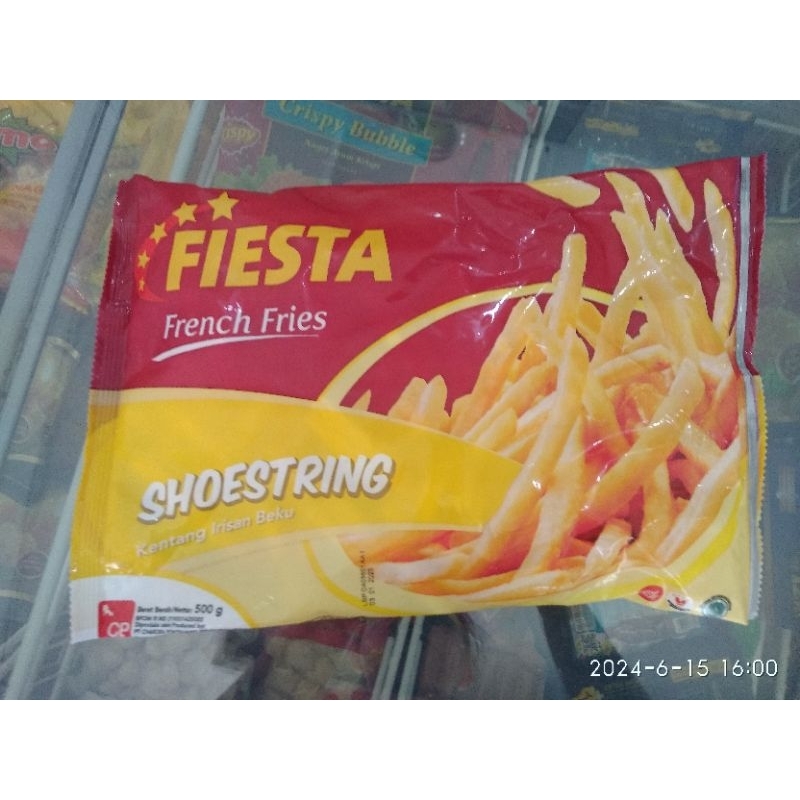 

(Instan only) Kentang goreng fiesta 500g