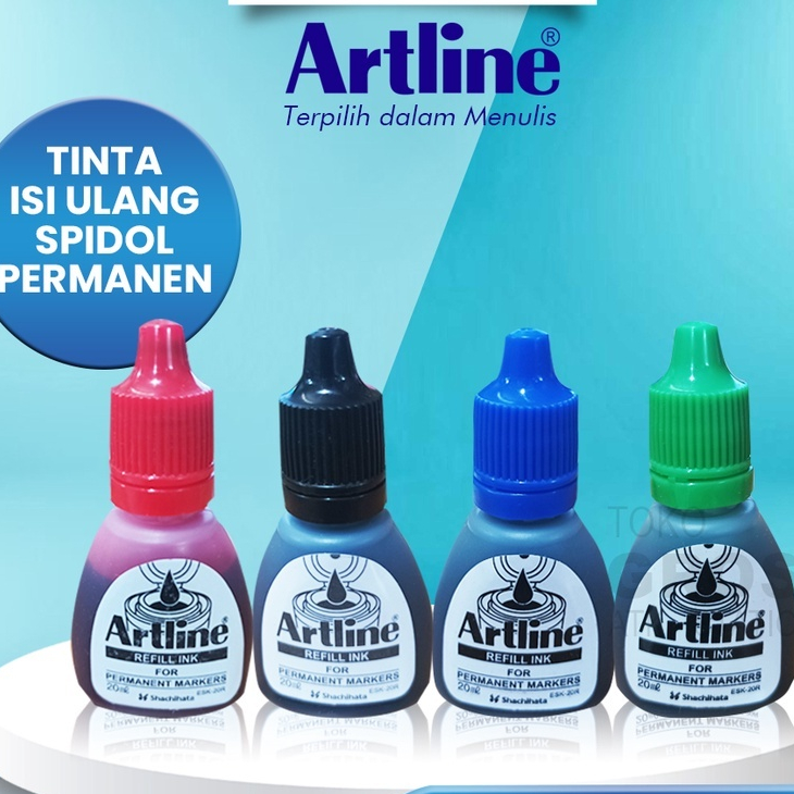 

Isi Ulang Tinta Refill Spidol Permanen Artline ESK-20R