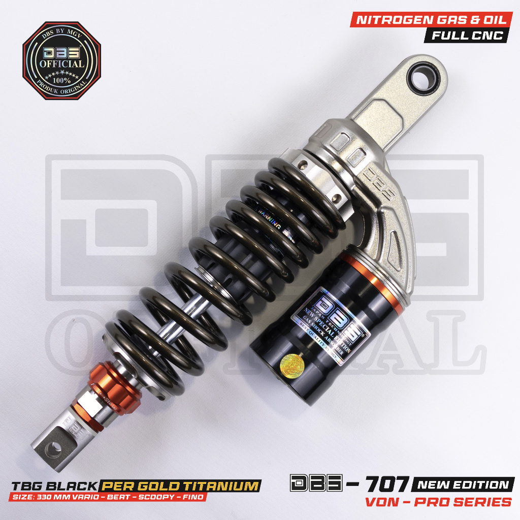 DBS 707 New Special Edition Series Shock Belakang Beat Scoopy Vario Genio  Mio Xride Lexi Soul