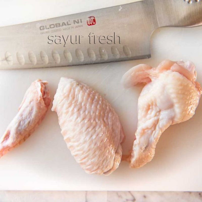 

Chopped Chicken Wings 500gram | Sayap Ayam Potong 3 Bagian